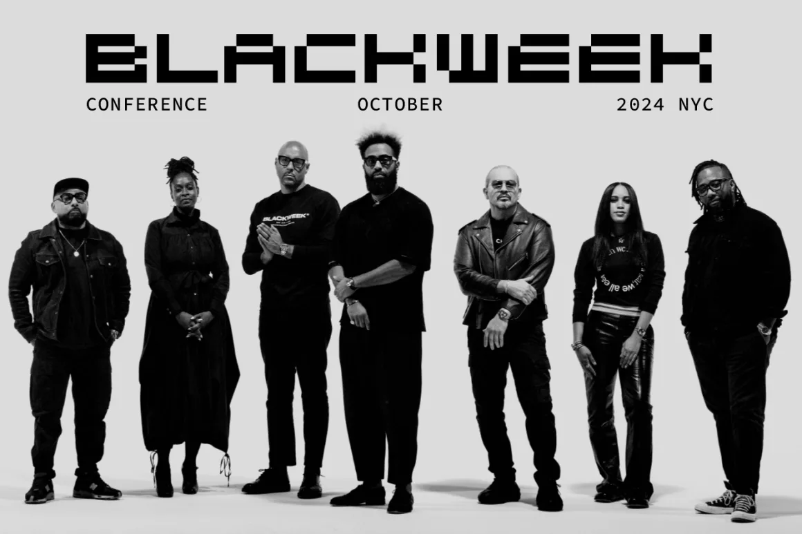 Blackweek Conference Photo of Organizers Standing Together