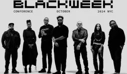Blackweek Conference Photo of Organizers Standing Together